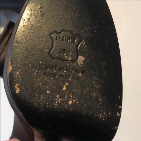 Stuart Weitzman Dorothy Brown Pump Bow Heels 10M - Picture 3 of 17